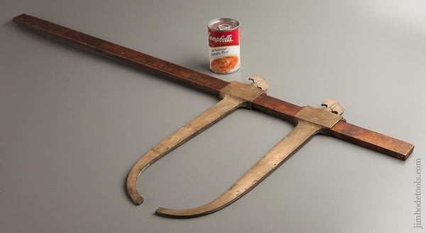 Rare! C.G. CLEMENT Railroad Calipers - 76138