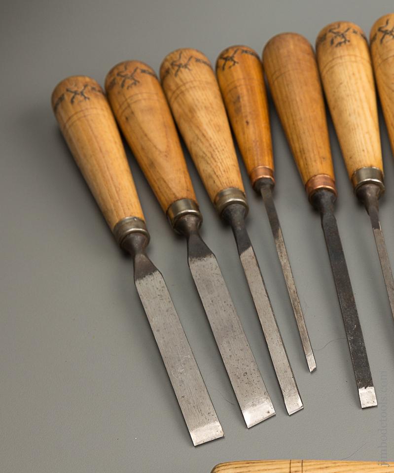 Full Set of 31 BUCK BROS Carving Gauges MINT! - 76144