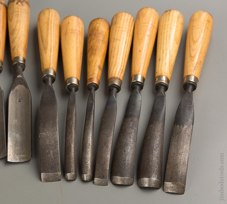 Full Set of 31 BUCK BROS Carving Gauges MINT! - 76144