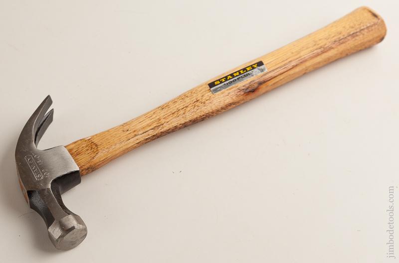 Thirteen ounce STANLEY 100 PLUS No. 102 Claw Hammer with Decal - 76165