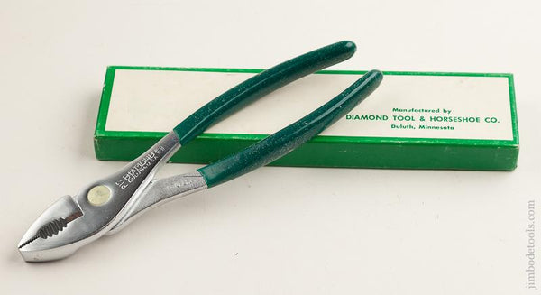 Seven inch DIAMOND TOOL No. P17 Slip Joint Pliers NEW in Original Box -76166