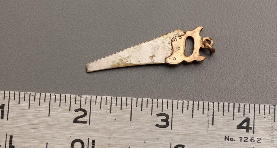 Miniature 1 1/2 inch ATKINS Hand Saw Charm - 76194R