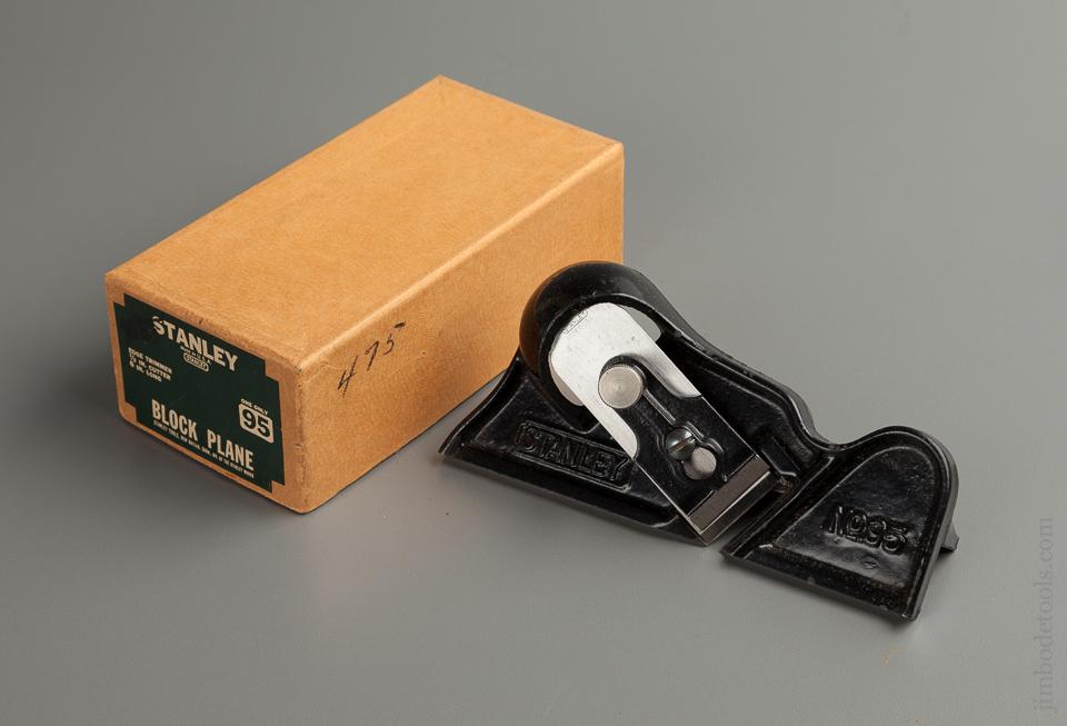 STANLEY No. 95 Edge Trimming Block Plane MINT in Original Box - 76199R
