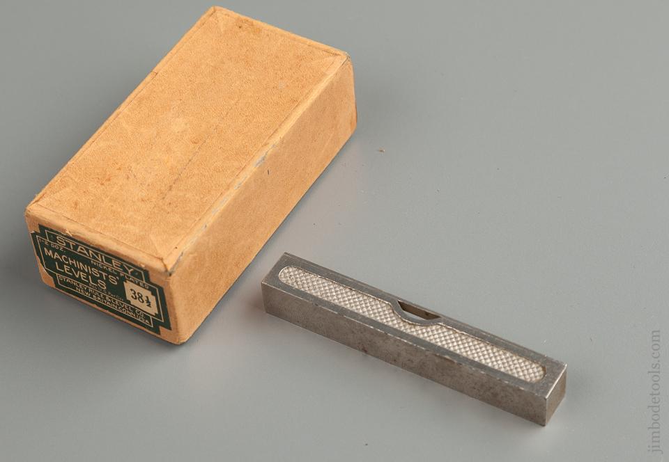 STANLEY No. 38 1/2 Machinist's Level FINE in Original Box - 76210R