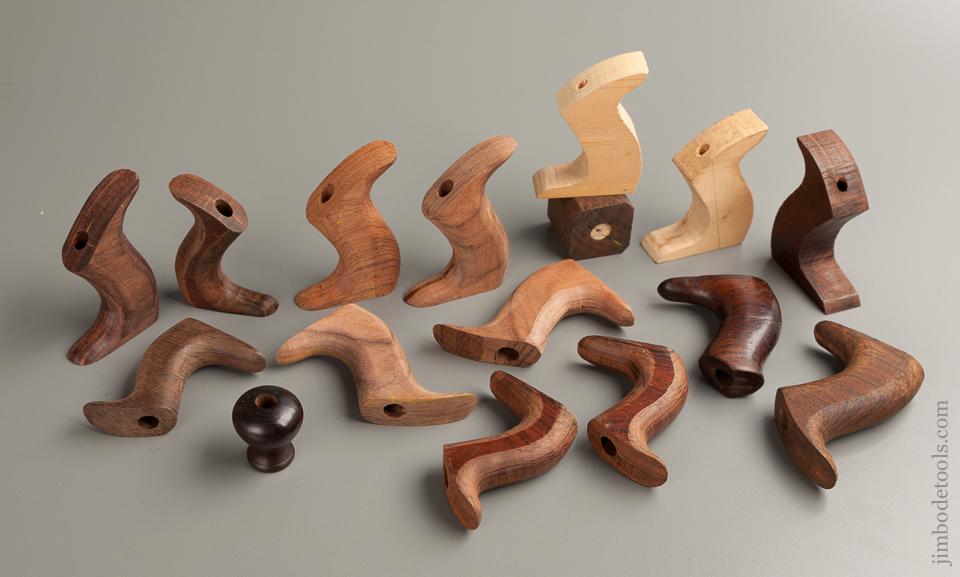 STANLEY No. 1 Handle Blanks and Patterns in Various Stages of Completion - 76231