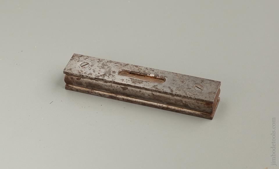 Unusual Ornate 4 5/8 inch Solid Steel Level - 76255U