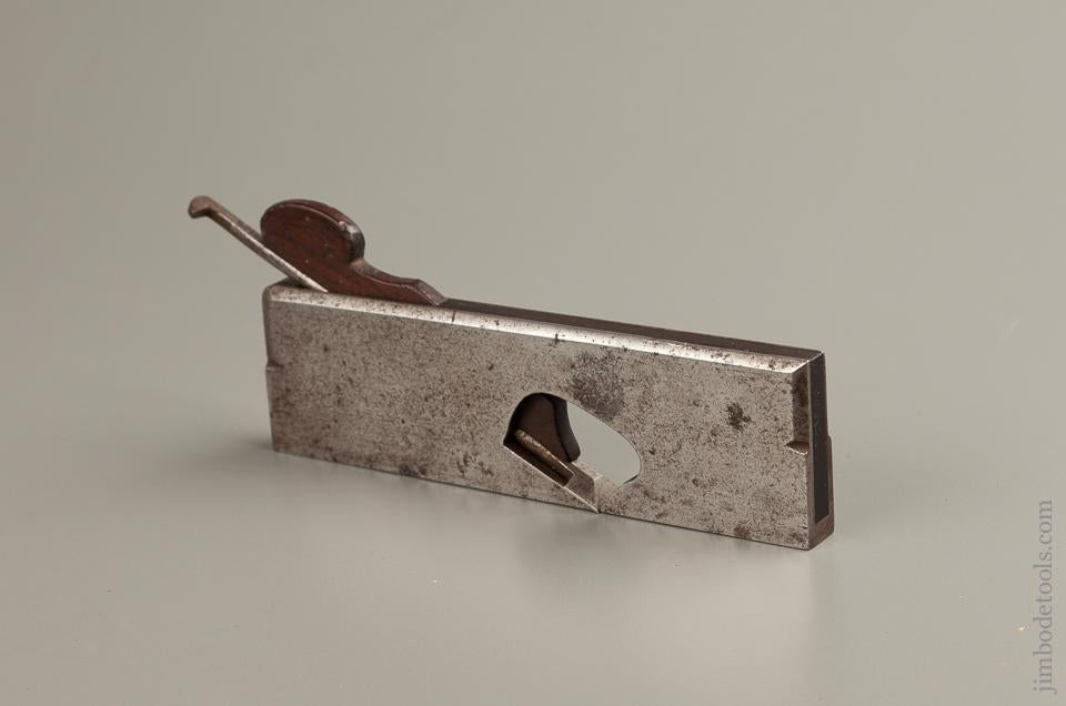 Unusual Six inch SPIERS AYR 1/2 inch Width Rabbet Plane with Rosewood Infill and Original WARD Iron EXTRA FINE - 76266u
