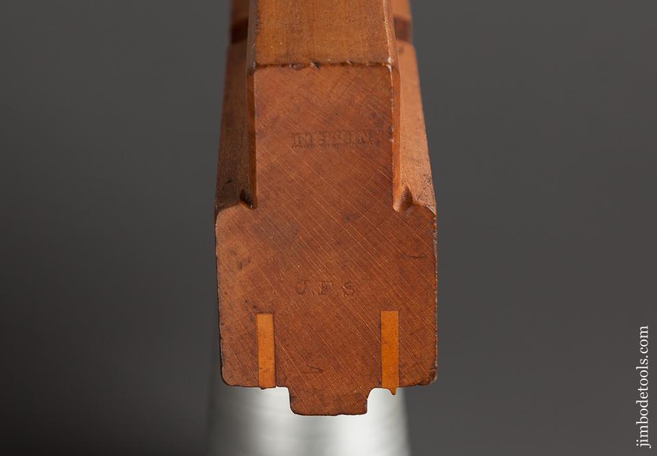 Rare! GLADWIN & APPLETON BOSTON 1/4 inch Double Side Bead Molding Plane for Opposite Grain Directions circa 1873-77 FINE - 76270