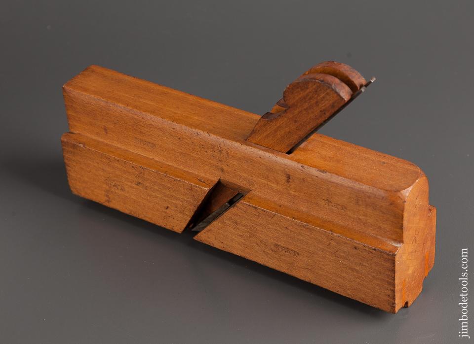 Rare! GLADWIN & APPLETON BOSTON 1/4 inch Double Side Bead Molding Plane for Opposite Grain Directions circa 1873-77 FINE - 76270