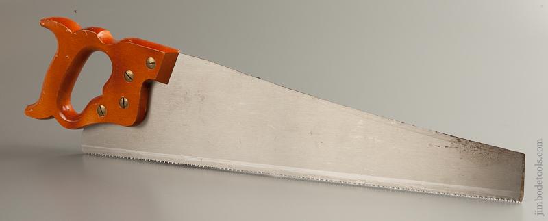 11 point 20 inch Crosscut TYZACK SONS & TURNER NONPAREIL No. 154 Hand Saw with Blade Guard NEW OLD STOCK - 76299