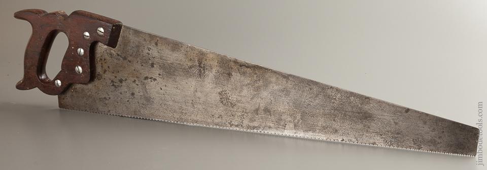 10 point 26 inch Crosscut DISSTON D-15 Hand Saw with Rosewood Handle - 76304