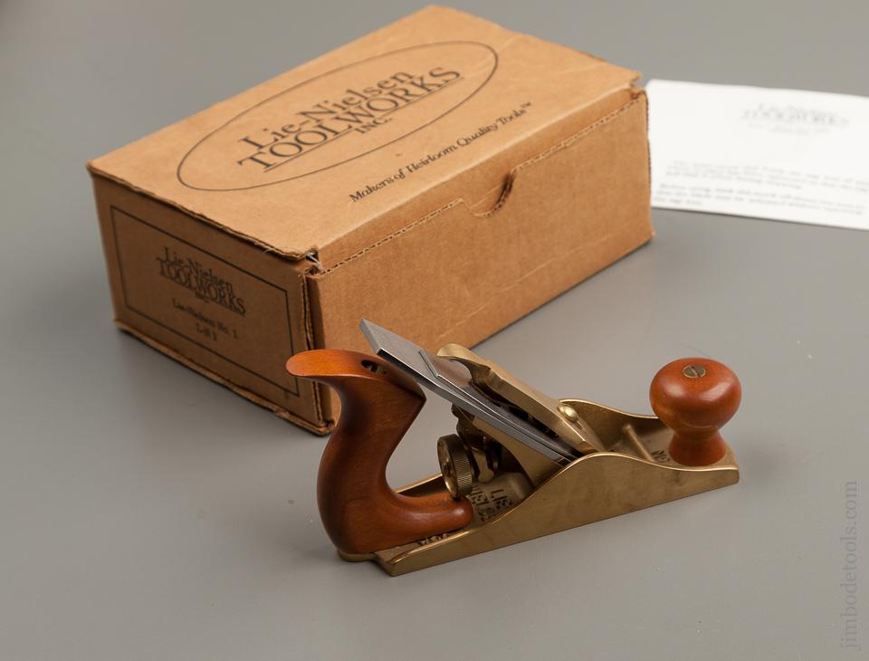 LIE-NIELSEN No. 1 L-N 1 Bench Plane in Original Box - 76312