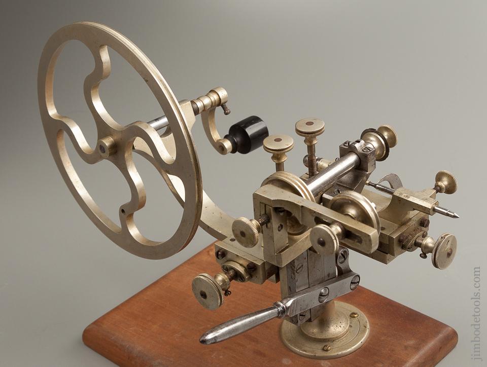 gear german Heart-Stopping Solid German Silver Watchmaker's Gear Cutting Engine NE – Jim Bode Tools