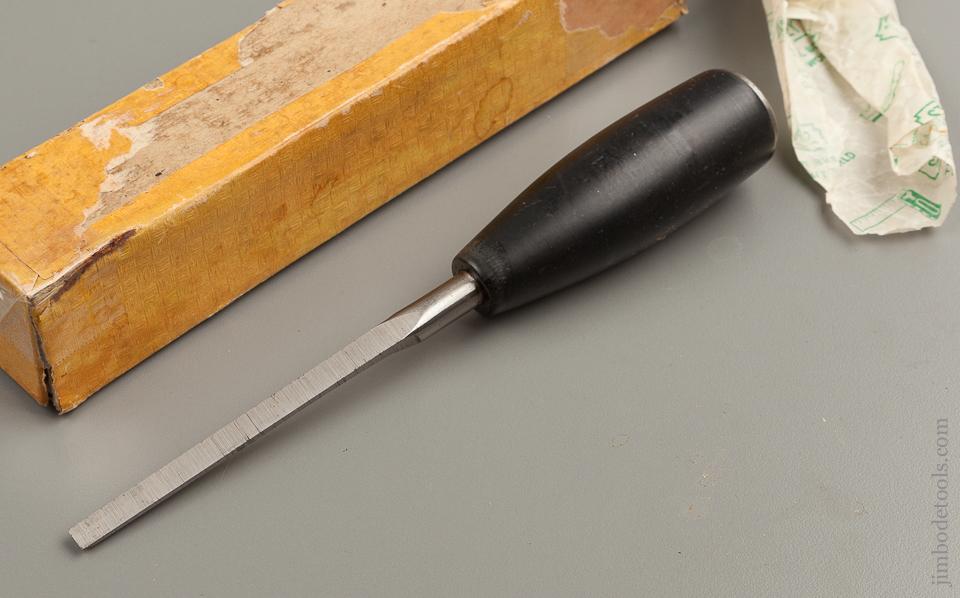 STANLEY 1/4 x 8 1/8 inch No. 50 Chisel in Original Box - 76323