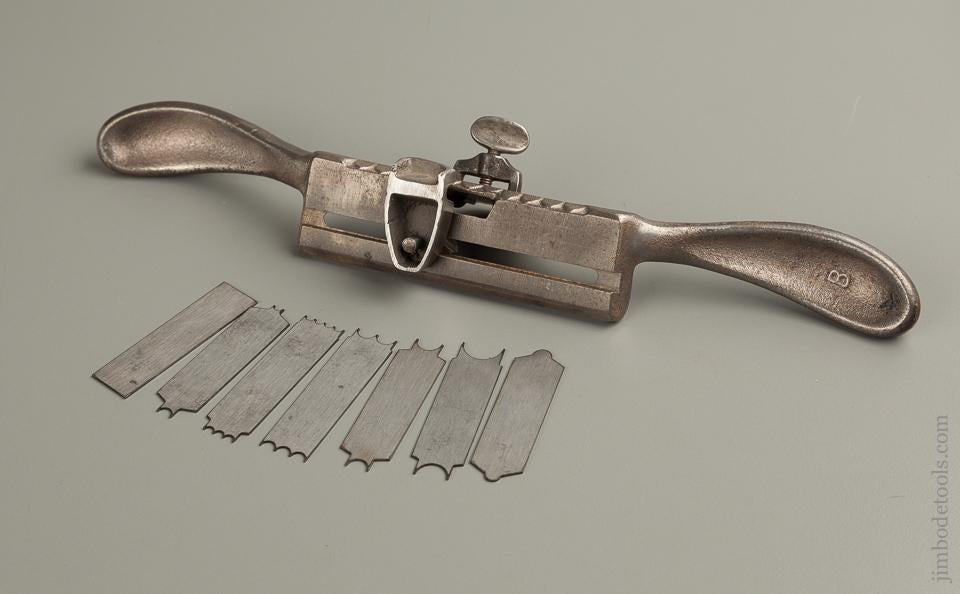 STANLEY No. 66 Hand Beader with Seven Replacement Cutters and One Fence - 76351
