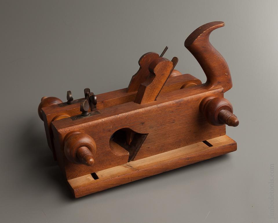 RARE Patented Plane! CONRAD JENSEN Patent May 14, 1872 Combined Dado, Rabbet, Filletster Plane - EXCELSIOR 76358