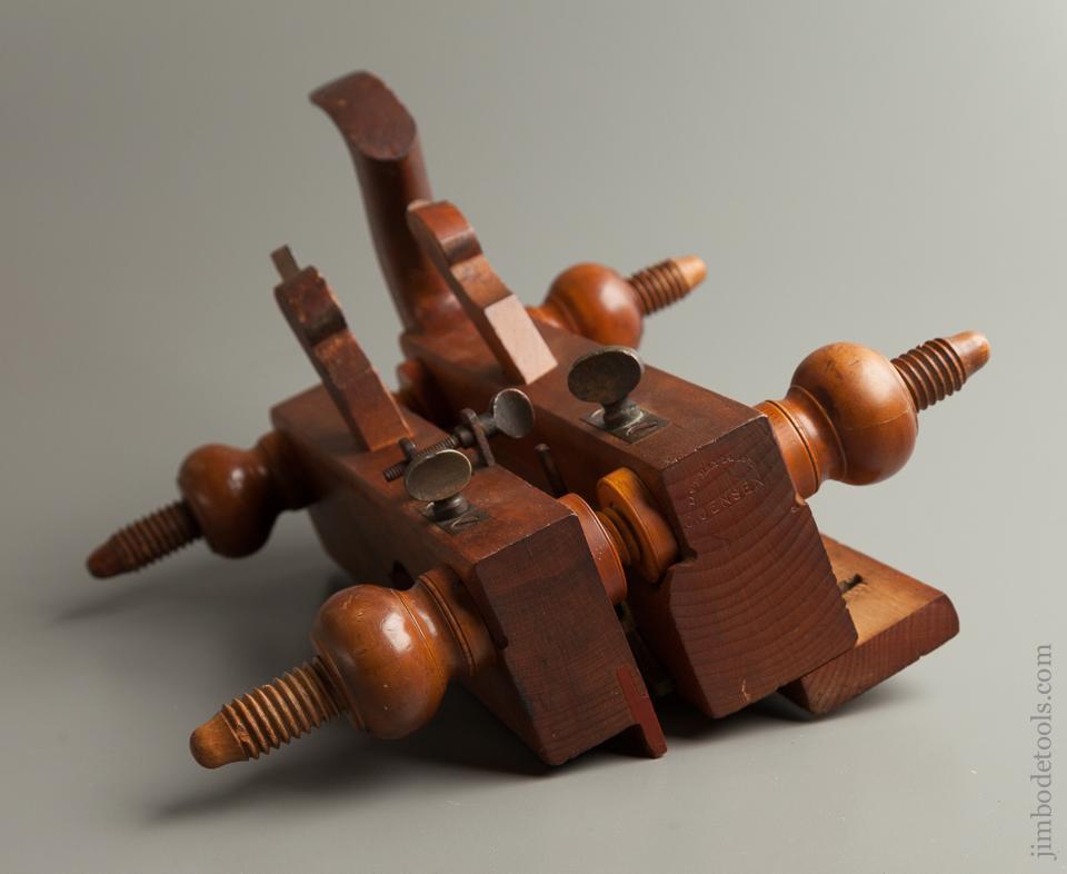 RARE Patented Plane! CONRAD JENSEN Patent May 14, 1872 Combined Dado, Rabbet, Filletster Plane - EXCELSIOR 76358