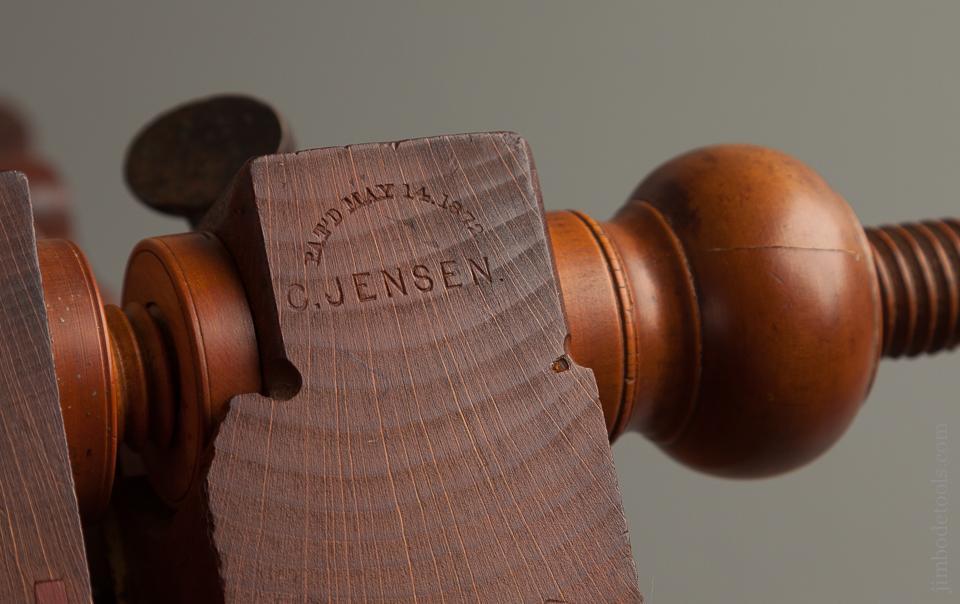 RARE Patented Plane! CONRAD JENSEN Patent May 14, 1872 Combined Dado, Rabbet, Filletster Plane - EXCELSIOR 76358