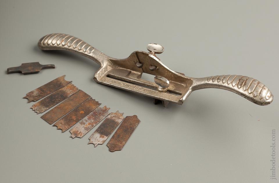 STANLEY No. 66 Hand Beader with Seven ORIGINAL Cutters and One Fence - 76368