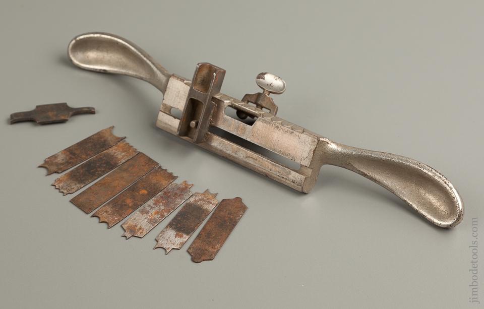 STANLEY No. 66 Hand Beader with Seven ORIGINAL Cutters and One Fence - 76368