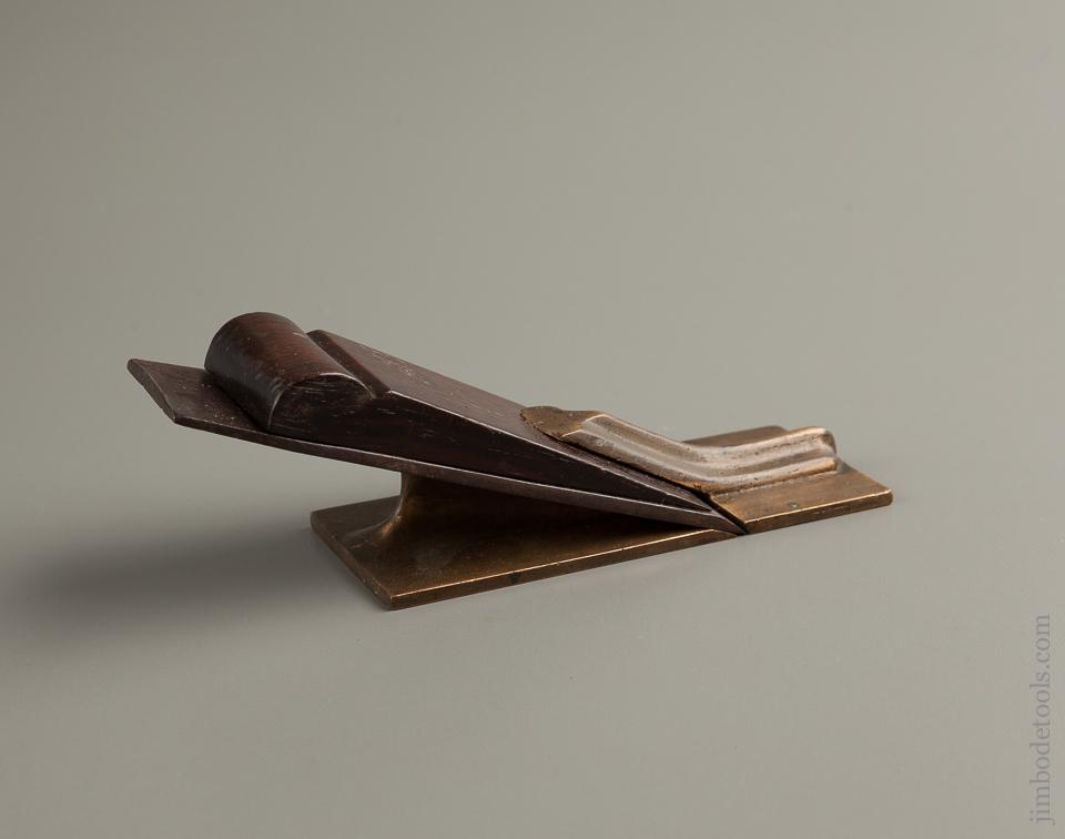 Awesome Rosewood and Brass Double Side Rabbet Plane - 76402U