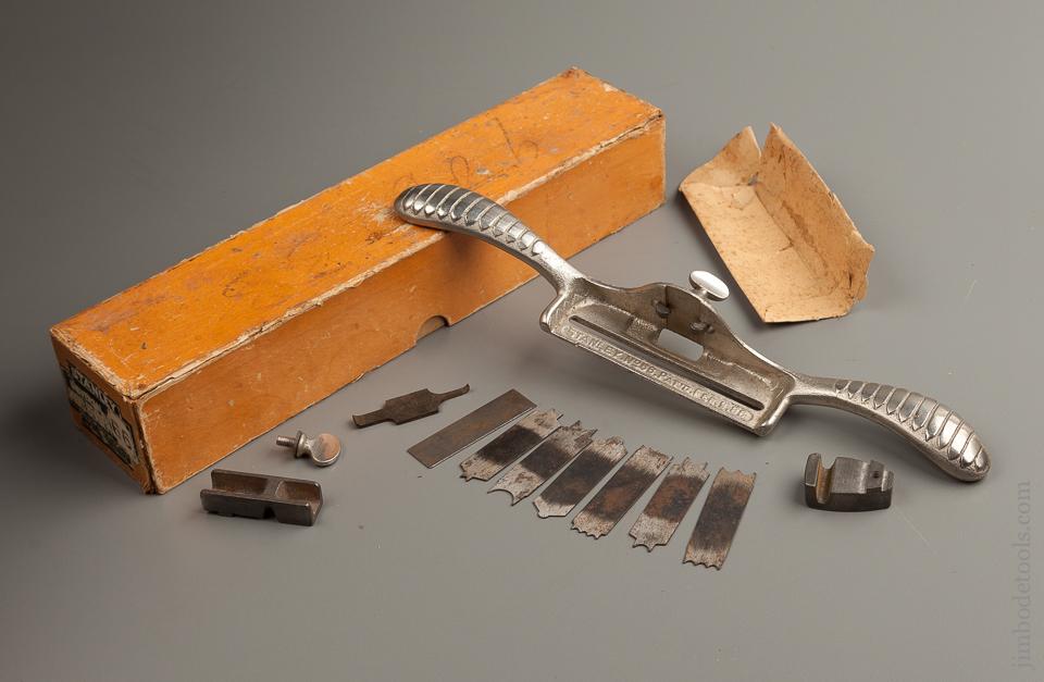 100% Complete STANLEY No. 66 Universal Hand Beader MINT in Original Box - 76409