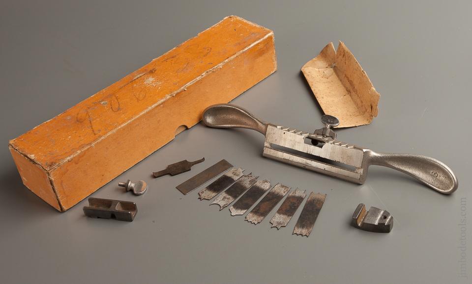 100% Complete STANLEY No. 66 Universal Hand Beader MINT in Original Box - 76409