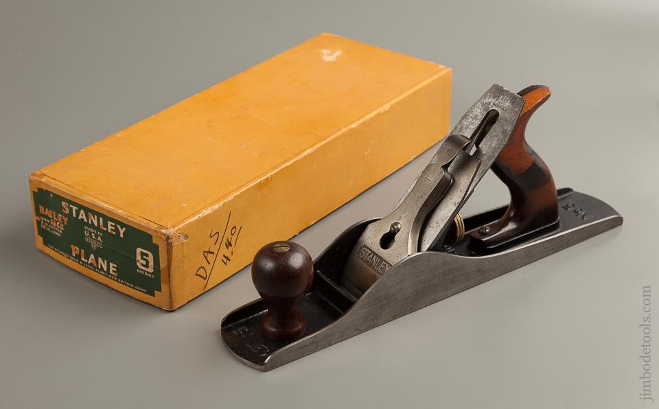 STANLEY No. 5 Jack Plane STUNNING with Sapwood Type 13 circa 1925-28 SWEETHEART in Original Box - 76424