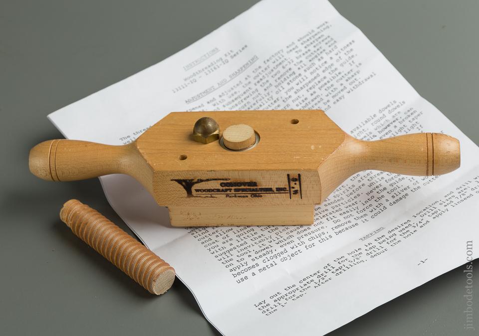 CONOVER 3/4 inch Thread Box and Tap - 76428