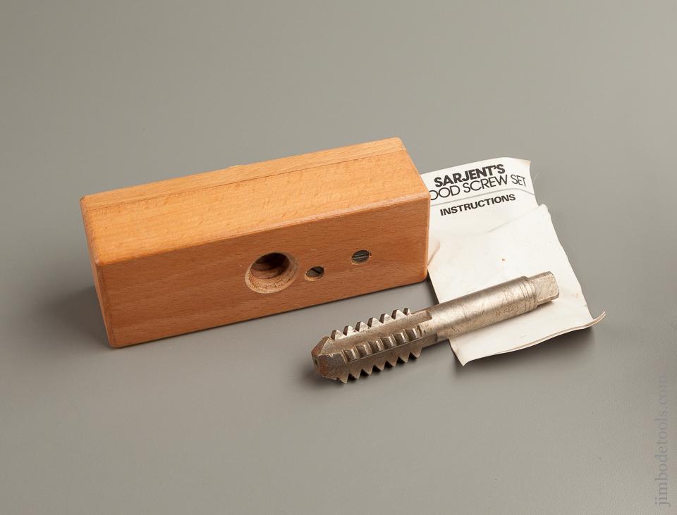 One inch SARJENT Wood Screw with Instructions - 76434