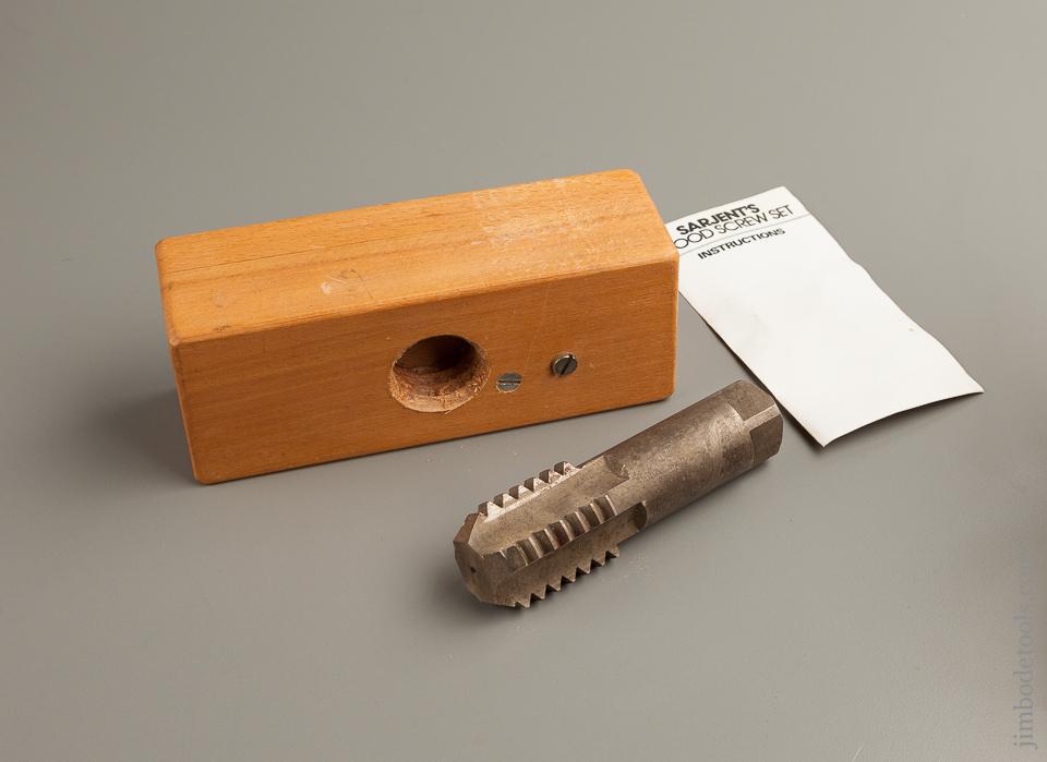 1 1/2 inch SARJENT Wood Screw with Instructions - 76435