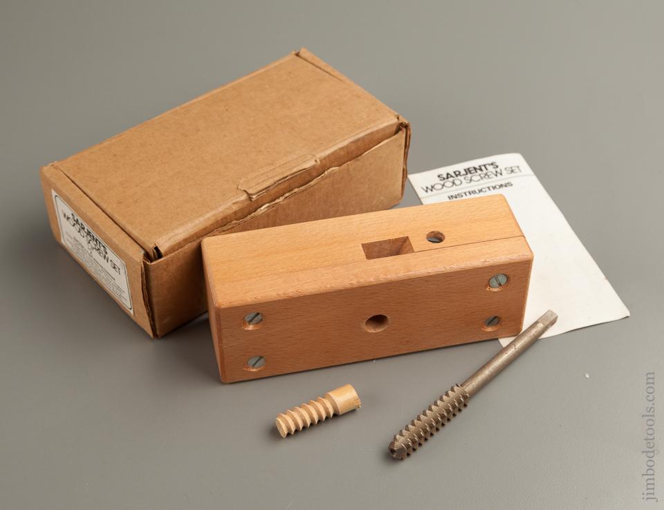 SARJENT 1/2 inch Screw Set MINT in Original Box with Instructions - 76436