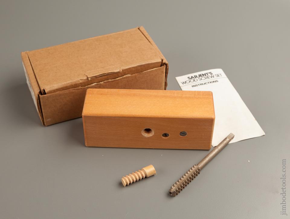 SARJENT 1/2 inch Screw Set MINT in Original Box with Instructions - 76436