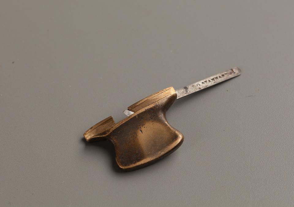 1 1/4 x 2 inch Brass Miliner's Plane