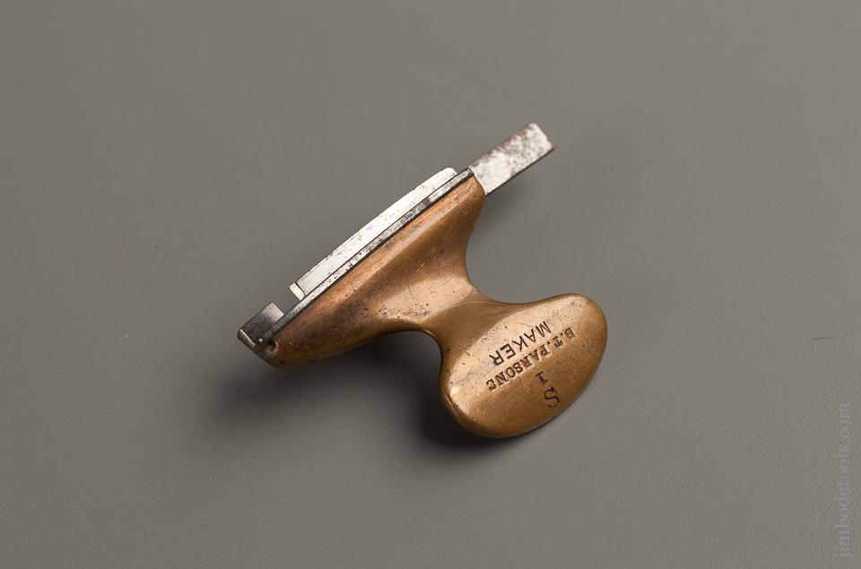 1 7/8 x 2 inch Brass Miliner's Plane - 76452U