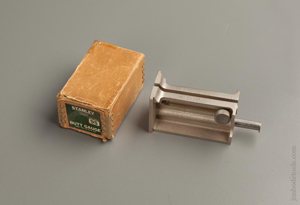 STANLEY No. 95 Butt Gauge MINT in Original Box - 76465R