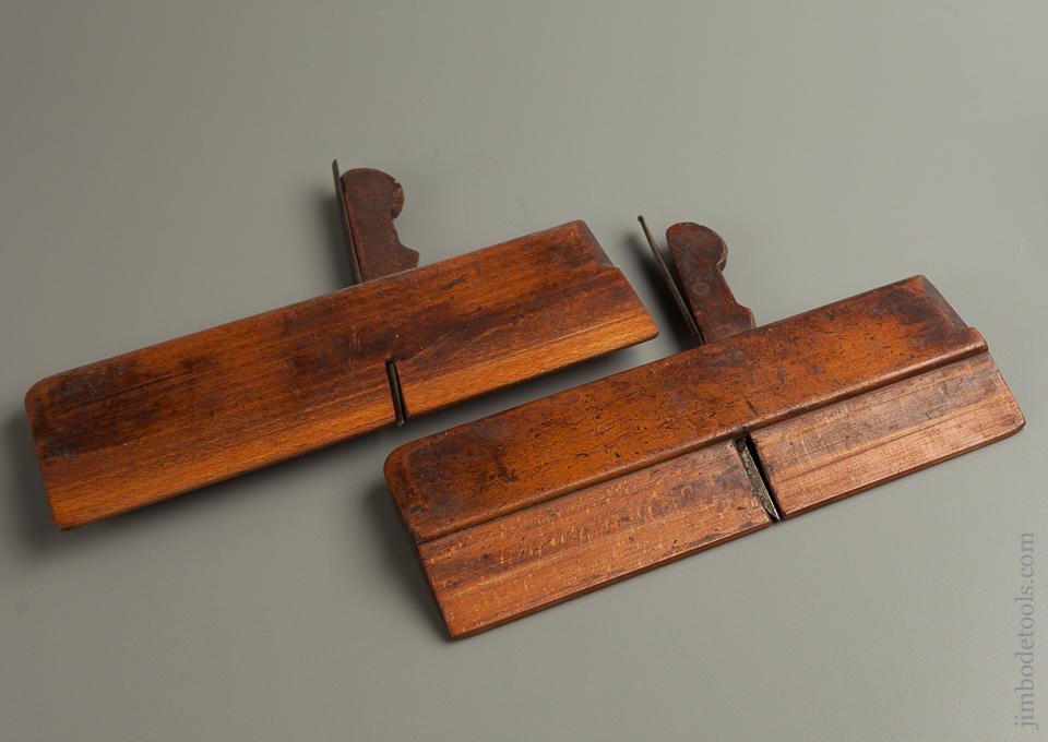 Pair of STOTHERTSide Rabbet Planes circa 1784-1857 BATH - 76477R