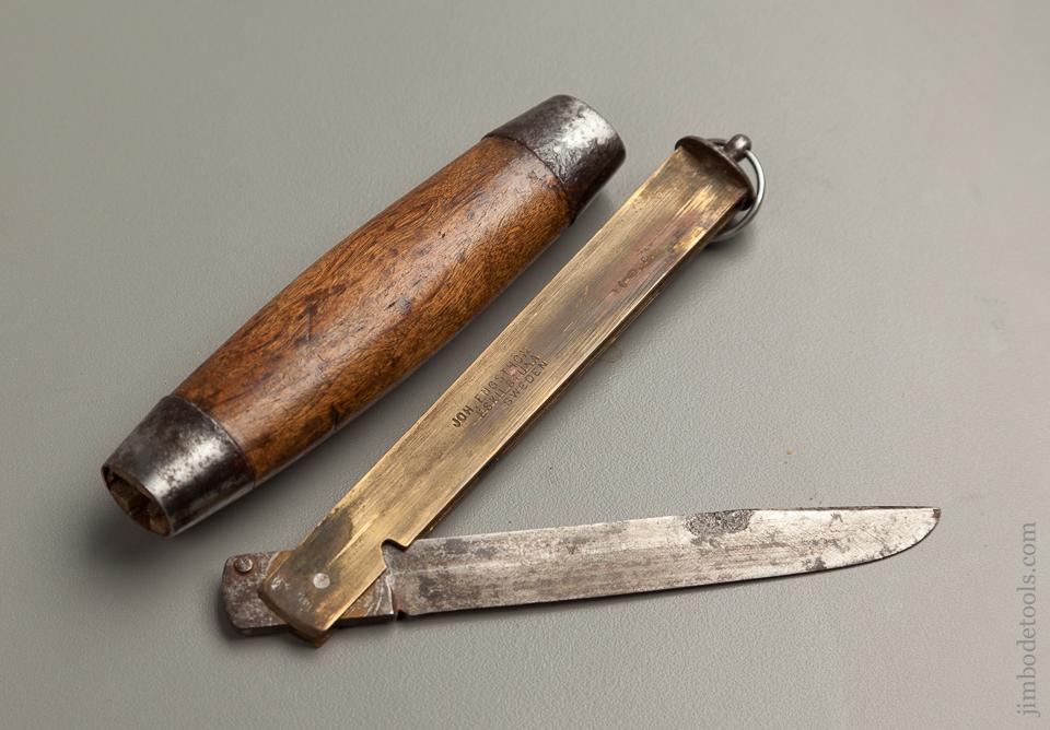 Extra Large Swedish Barrel or Sloyd Knife by JOH ENGSTROM ESKILSTUNA, SWEDEN 1874 - 76481R