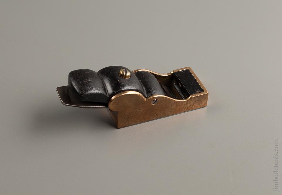 Ebony and Gunmetal 1 3/4 x 4 inch Chariot Plane - 76500R