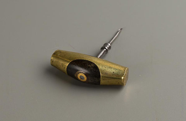 Buffalo Horn and Brass Barrel Tester - 76514U