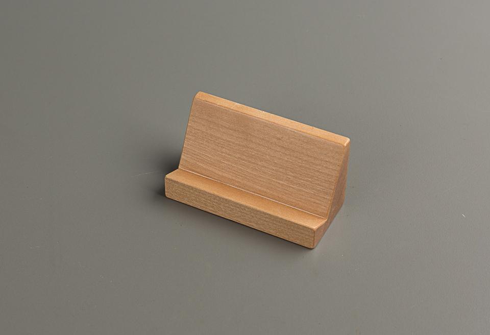 3 1/2 inch Cherry Display Stand for Complex Moulding Planes - 76515R