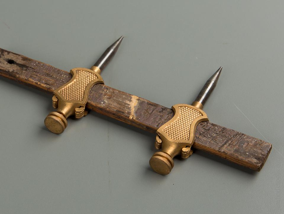 Early STANLEY No. 2 Trammel Points SWEETHEART - 76545