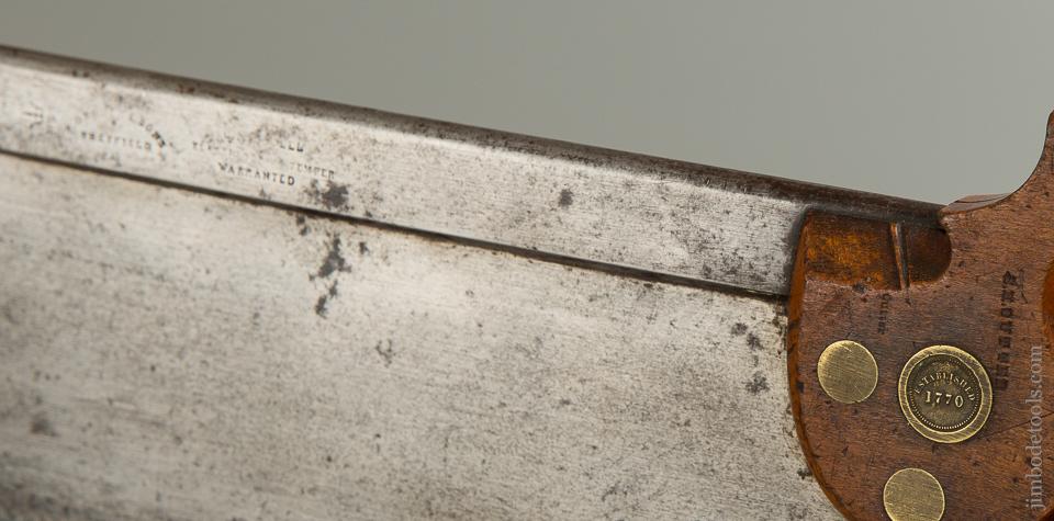 GROVES & SONS 12 point 14 inch Crosscut Back Saw with Blade Guard - 76547