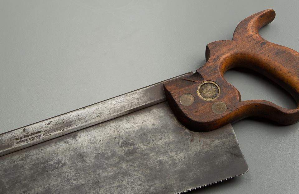 13 point 12 inch W.B. SEARS & CO. Back Saw - 76570