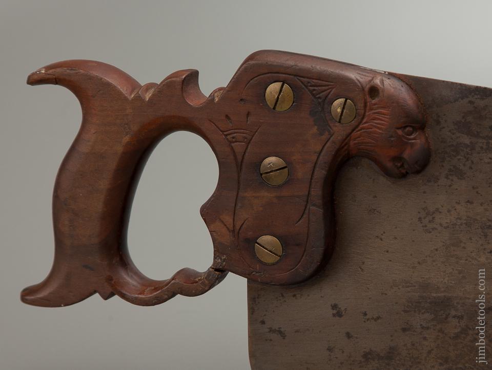 5 point 26 inch Rip WOODROUGH & MCPARLIN CINCINNATI Panther Hand Saw! 