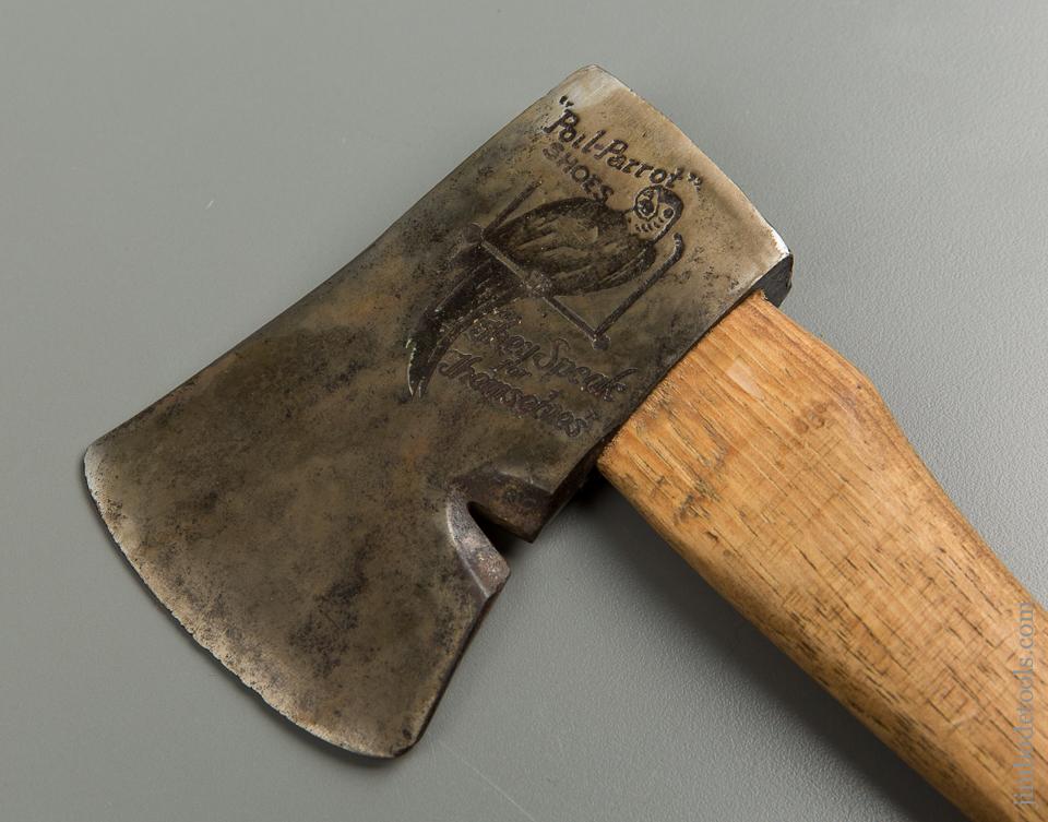 RARE Embossed POLL PARROT Axe - 76596