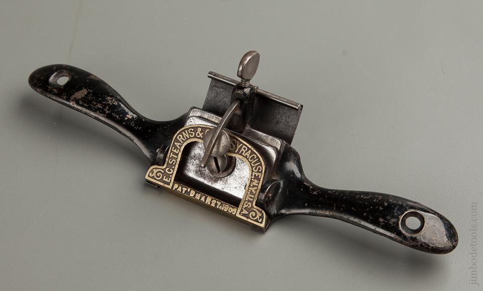 STEARNS Patent March 27, 1900 No. 13 Flexible Sole Spoke Shave EXTRA FINE - 76614