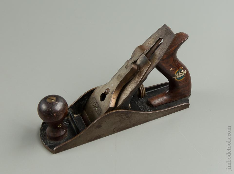 STANLEY No. 4 Smooth Plane Type 13 circa 1923-28 with Decal  - 76615