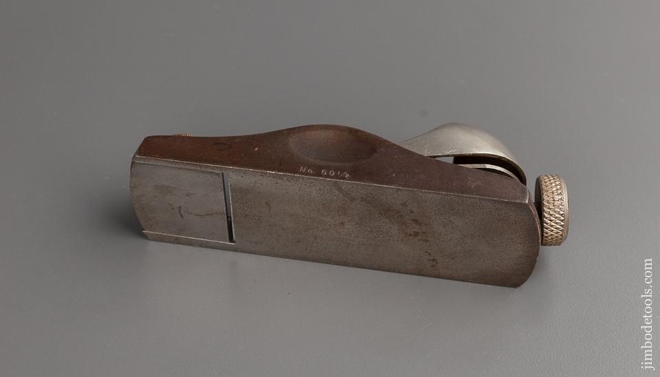 STANLEY No. 60 1/2 Block Plane with Nickel Cap - 76623