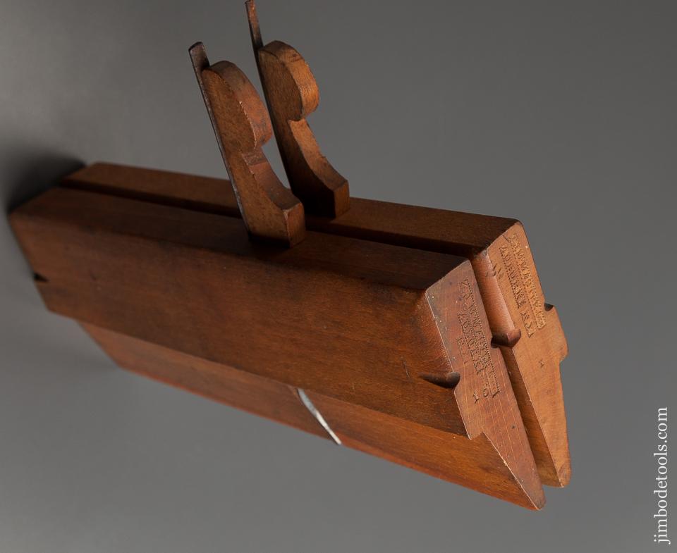 Pair of T.J. M'MASTER & CO AUBURN NY Side Rabbet Planes circa 1833-39 FINE - 76625